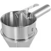 Royal Catering Dozatorius grietinėlės padažams, nerūdijantis plienas, antgalis sk. 8 mm 1,2 l