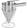 Royal Catering Dozatorius grietinėlės padažams, nerūdijantis plienas, antgalis sk. 8 mm 1,2 l