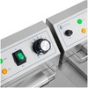 Royal Catering Dviguba dviejų kamerų gruzdintuvė 2 x 11 l 6000 W