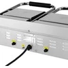 Royal Catering Dvigubo kontakto grotelės su lygia ir griovelio plokšte 48 x 23 cm 3600 W