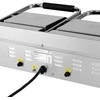 Royal Catering Dvipusės kontaktinės grotelės su grioveliais 3600 W