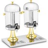 Royal Catering Vėsinantis bufetas sulčių ir gėrimų dozatorius, dvigubas, 2 x 8 l