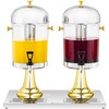 Royal Catering Vėsinantis bufetas sulčių ir gėrimų dozatorius, dvigubas, 2 x 8 l