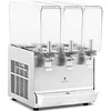 Royal Catering Trigubas aušinamas sulčių ir gėrimų dozatorius, 3 x 10 l, 320 W