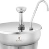 Royal Catering Kečupo padažo dozatorius su pompa, plieno, 6,6 l