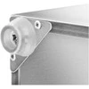 Royal Catering Vitrinos stovas 6x GN 1/6 konteineriams + konteineriams su dangteliais (Ekspozicinė prekė)