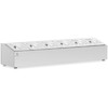 Royal Catering Vitrinos stendas maitinimo indams 6 x GN 1/6 11,4 l + konteineriai su dangteliais