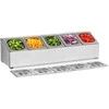 Royal Catering Stovas maitinimo konteineriams 5 x GN1/6 + 5 x konteineriai
