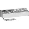 Royal Catering Stovas maitinimo konteineriams 5 x GN1/6 + 5 x konteineriai