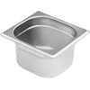 Royal Catering Vitrinos stovas 6x GN 1/6 konteineriams + konteineriams su dangteliais (Ekspozicinė prekė)