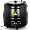Royal Catering Elektrinis virdulys, sriubos puodas, 10 l, juodas
