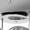 Royal Catering Elektrinis vertikalus dešrų kimštuvas, 4 piltuvėliai, 20 l, 300 W