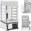 Royal Catering Koldūnų garintuvas, 5 grotelės, 30–110 °C, 37 l, 1250 W