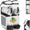 Royal Catering Granitor gėrimų aparatas slush šerbetas kokteiliai dvigubas 600 W 2 x 10 l