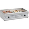 Royal Catering Elektrinis grilis 230V dvigubas didelis griovelis 100cm