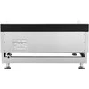 Royal Catering Dvigubas lygias, griovelis, nerūdijančio plieno dujinis grilis gamtinėms dujoms 2x 3,1 kW 0,02 baro 60 x 40 cm