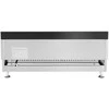 Royal Catering Dvigubas lygus reguliuojamas nerūdijančio plieno dujinis grilis gamtinėms dujoms 2x 3,1 kW 0,02 baro 74,5 x 40 cm