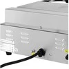 Royal Catering Briaunuotos elektrinės kontaktinės grotelės 33 x 22 cm 2200 W