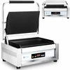 Royal Catering Elektroniniu būdu valdomos griovelinės kontaktinės grotelės 34 x 23 cm 2200 W