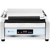 Royal Catering Elektroniniu būdu valdomos griovelinės kontaktinės grotelės 34 x 23 cm 2200 W