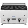 Royal Catering Lava grilis gamtinėms dujoms, griovelis, 50 x 47 cm, 2 x 7200 W