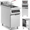 Royal Catering Atskirai pastatoma indukcinė gruzdintuvė su spintele 30 l 60-190 C 380 V 10000 W
