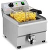 Royal Catering Gruzdintuvė reguliuojamas maitinimas elektrinė elektrinė su čiaupas 230 V 3500W 16 L