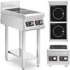 Royal Catering 2 degiklių laisvai pastatoma indukcinė viryklė 400 V 2 x 3500 W