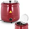 Royal Catering Elektrinis sriubos termosas iš nerūdijančio plieno cool-touch 400 W 10 l 35-80C raudona