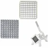 Royal Catering Tinklelis su presu rankinei gruzdintų bulvyčių pjaustyklei 10x10 mm