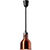 Royal Catering Infraraudonųjų spindulių IR šildymo lempa indams, pakabinama, žalvario, skersmens. 17,5 cm 250 W