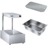 Royal Catering Gastronominė šildymo lempa, maisto šildytuvas 500W + GN1/1 talpa