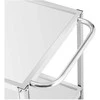 Royal Catering Maitinimo serviravimo vežimėlis 2 lentynos 80 x 57 cm iki 100 kg