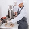 Royal Catering Užpildas, vertikalus dešrų kimštuvas, rankinis, 5 l + 4 piltuvėliai