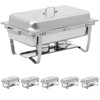Royal Catering Maisto šildytuvas makaronams GN 1/1 7,5 l PLIENAS - 6 vnt. rinkinys.