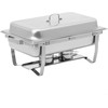 Royal Catering Buffet bain-marie maisto šildytuvas pastai GN 1/1 7,5 l PLIENAS - rinkinyje 4 vnt.