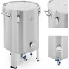 Royal Catering Container fermentacijos virdulys alaus fermentatorius pagamintas iš nerūdijančio plieno 60 l