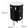 Royal Catering Konteinerių fermentacijos katilas alaus vyno fermentatorius su izoliacija 0-40C 60 l
