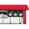 Royal Catering Retro kukurūzų spragėsių aparatas TEFLON 1600 W 5-6kg/h - raudonas