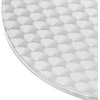 Royal Catering Stalas, apvalus, aukštas, sulankstomas baro stalas, sk. 60 cm 115 cm sidabro - 2 vnt.