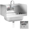 Royal Catering Virtuvinis rankinis praustuvas pagamintas iš nerūdijančio plieno, plotis 43,5 cm