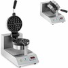 Royal Catering Sukamoji vaflinė skirta vafliams su apvaliais ketvirčiais. 18cm 1300W RCWM-1300-RE