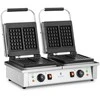 Royal Catering Vaflinė stačiakampis dvivietis 4 belgiškiems vafliams 2 x 2000 W