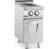 Viryklė Royal Catering Atskirai pastatoma elektrinė virtuvė su spintele 2 kaitvietės 5,2 kW 400 V