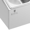 Royal Catering Vitrinos stovas 8 x GN 1/6 maitinimo konteineriams + konteineriams su dangteliais