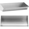 Royal Catering Vonios konteinerio padėklas bulvytėms iš nerūdijančio plieno 80 x 30 cm