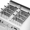 Royal Catering Warnik do makaronu makaroniarka na gaz propan butan / LPG / ziemny 4 x 4 kW