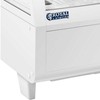 Royal Catering Šaldytuvo vitrina, stiklinė, 3 lygių, 100 l - balta