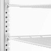 Šaldytuvas Royal Catering Šaldytuvo vitrina, stiklinė, 4 lygių, 78 l - balta