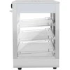 Royal Catering Šildoma vitrina maisto pristatymui, 3 lentynos, 25-85C, 1200W